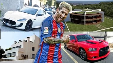 Messi’nin garajını hiç merak ettiniz mi?