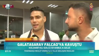 >Galatasaray Falcao'ya kavuştu
