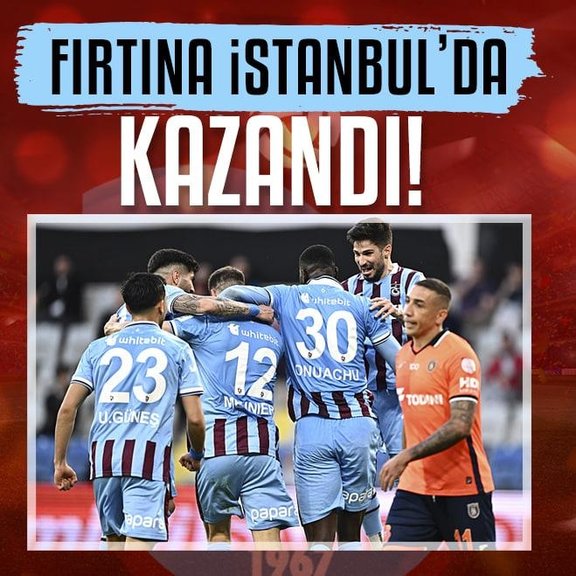 Başakşehir 0-1 Trabzonspor | MAÇ SONUCU - ÖZET