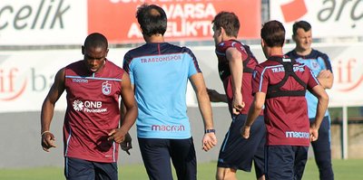 Trabzonspor'da topla çalışmalar başladı