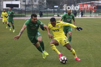 Kırklarelispor - Fenerbahçe karşılaşmasından kareler...