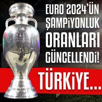 EURO 2024'ün şampiyonluk oranları güncellendi! Türkiye...