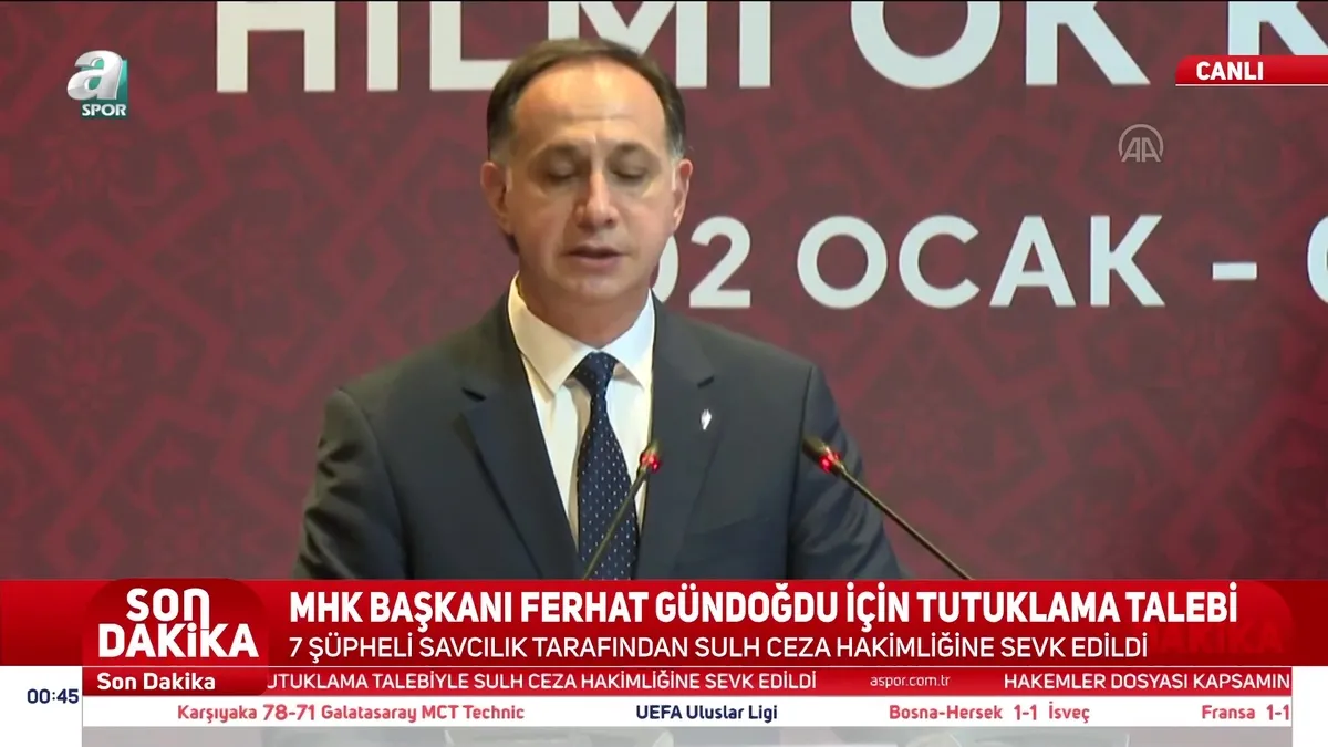 MHK Başkanı Ferhat Gündoğdu için tutuklama talebi!