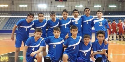 Erzurum voleybolda çeyrek finalde