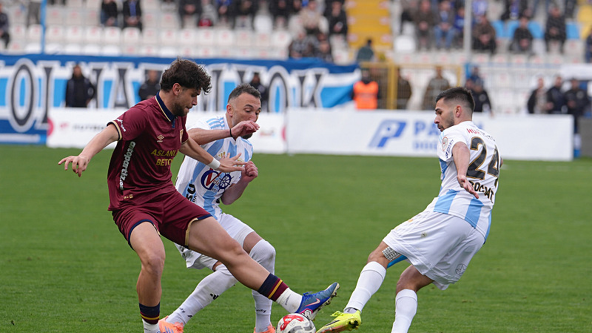 Erzurumspor FK ile Özbeyli Bandırmaspor yenişemedi