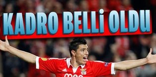 İşte Benfica'nın F.Bahçe maçı kadrosu