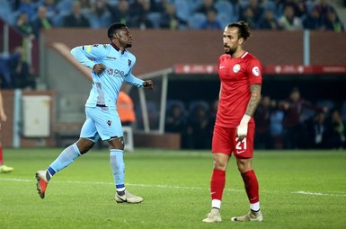Trabzonspor - Sivas Belediyespor maçından kareler
