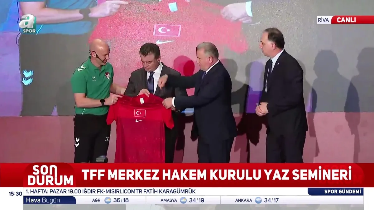 Anthony Taylor'a Milli Forma Sürprizi
