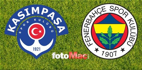 Kasımpaşa Fenerbahçe maçı saat kaçta, hangi kanalda?