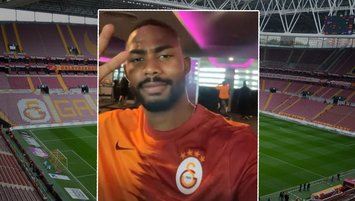 23 yaşındaki Nijeryalı forvet Galatasaray forması giydi!