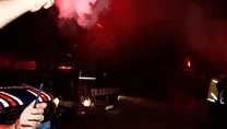 Trabzonspor şampiyon gibi karşılandı!