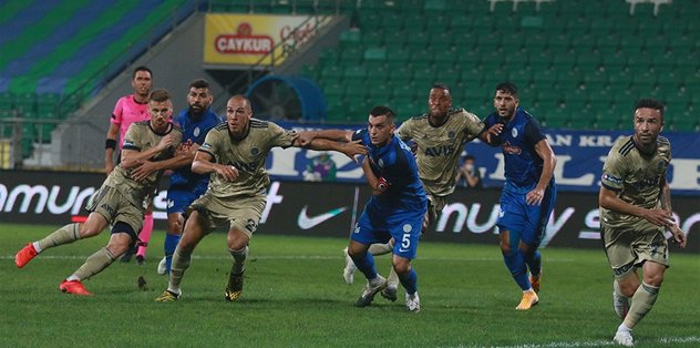 Caykur Rizespor 1 2 Fenerbahce Mac Sonucu Son Dakika Fenerbahce Haberleri Fotomac