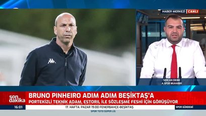 >Bruno Pinheiro adım adım Beşiktaş'a!