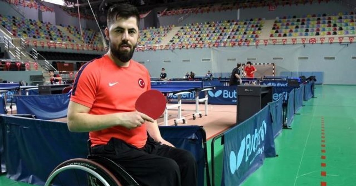 Masa tenisi tek erkeklerde Ali Öztürk çeyrek finale yükseldi