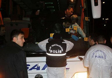 Fenerbahçe otobüsüne silahlı saldırı