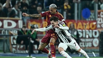 Roma ile Juve^nin bol gollü düellosunda kazanan yok!