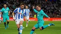 Barcelona Real Sociedad engelini aşamadı!