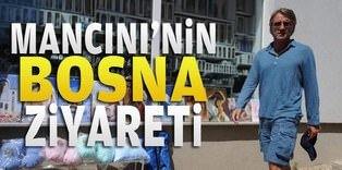 Mancini'nin Bosna ziyareti