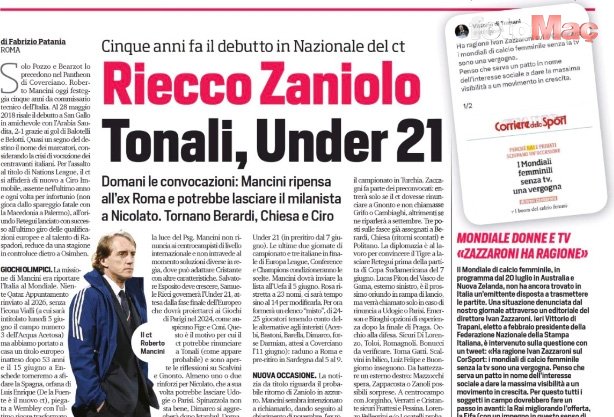 GALATASARAY HABERLERİ - Mancini kararını verdi! Zaniolo...