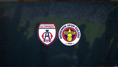 Altınordu - Menemenspor maçı ne zaman, saat kaçta ve hangi kanalda canlı yayınlanacak? | TFF 1. Lig