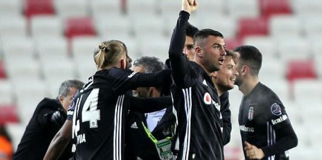 Maç sonucu: Sivasspor 1-2 Beşiktaş | ÖZET
