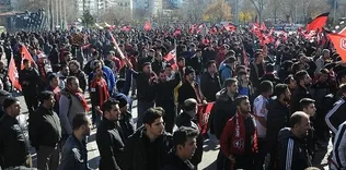 Antep’e destek yürüyüşü