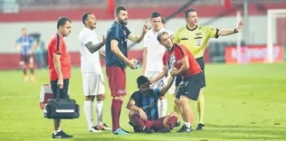 Muhammet’ten korkutan sakatlık