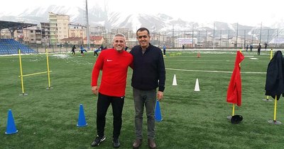 Eski gol kralı Mustafa Kacabey Hakkari’de