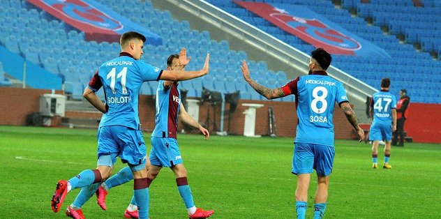 Trabzonspor yenilgiyi unuttu