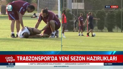 Son dakika TS haberi: Trabzonspor'da Faruk Can Genç sakatlandı! İşte o görüntüler...