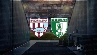 Bandırmaspor - Bodrum FK maçı ne zaman, saat kaçta ve hangi kanalda canlı yayınlanacak? | Trendyol 1. Lig