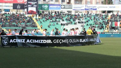 Karşılaşma hasılatı depremzedelere