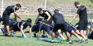 Osmanlıspor’da müzikli antrenman