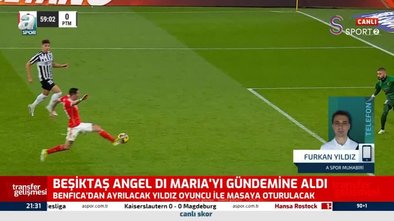 Beşiktaş'tan Di Maria ve Hermoso hamlesi