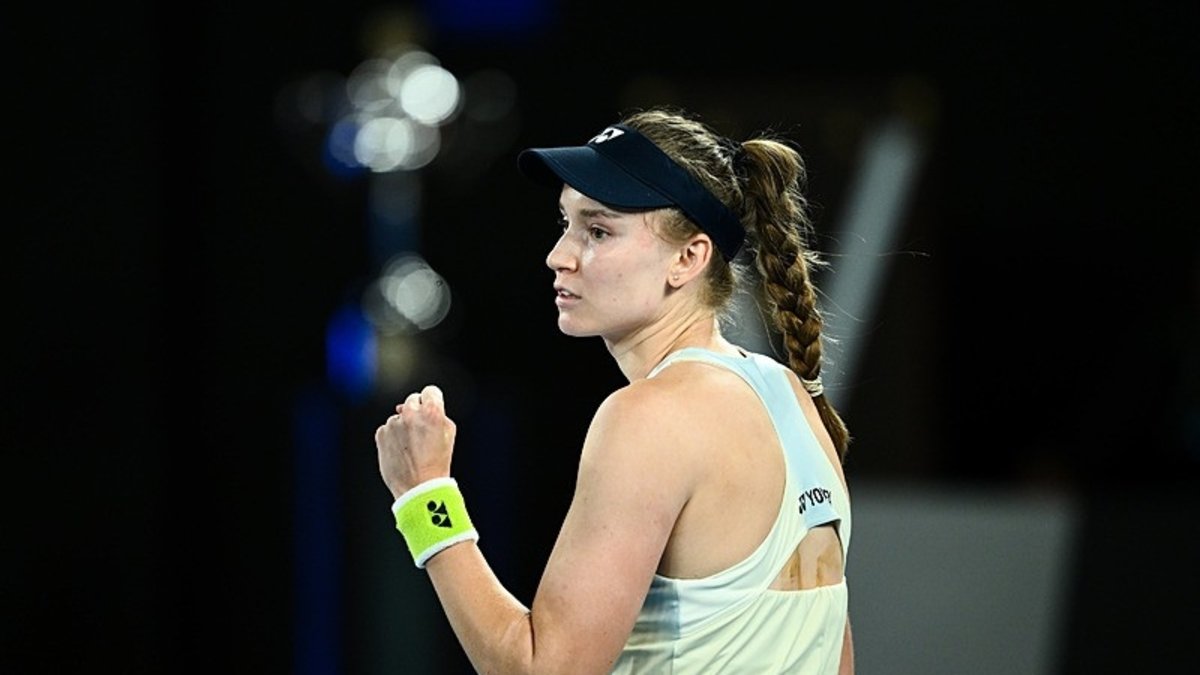 Avustralya Açık’ta şampiyon Rybakina! Kariyerine ilk kez başardı