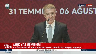 Kulüpler Birliği Başkanı Ahmet Ağaoğlu: Artık adalet istiyoruz