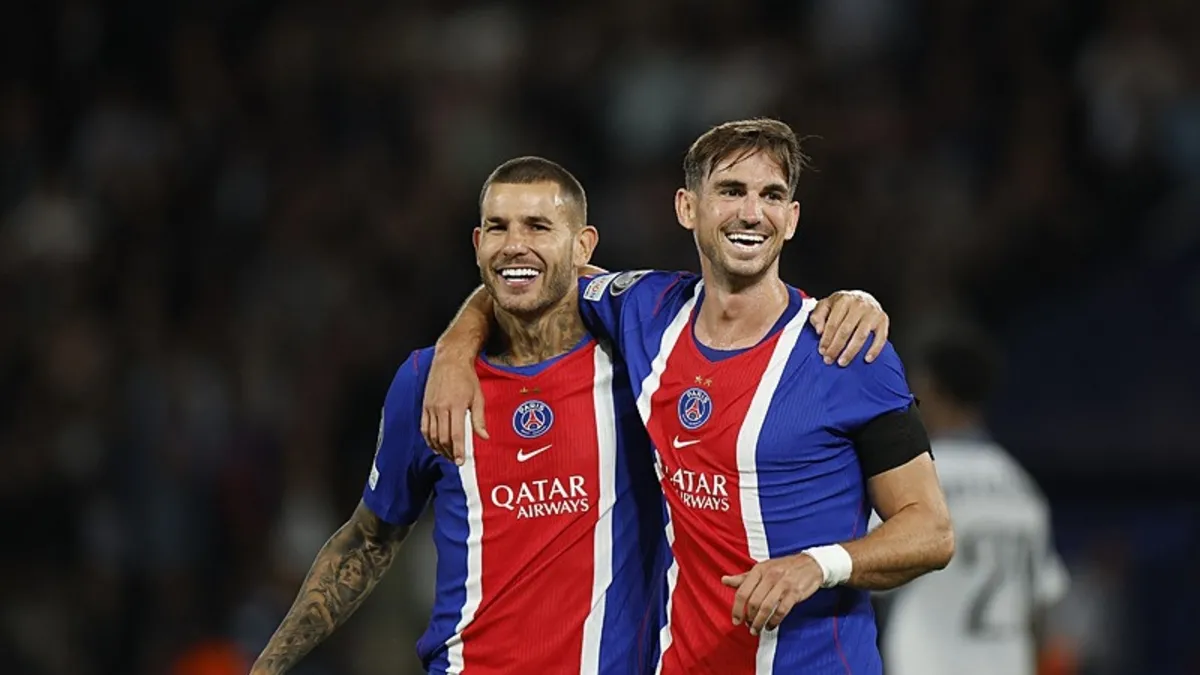 PSG, Slovan Bratislava'yı 6 golle devirdi