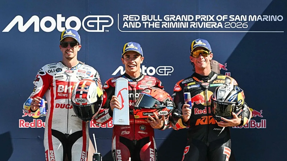 MotoGP'de San Marino Grand Prix'sini Marc Marquez kazandı!