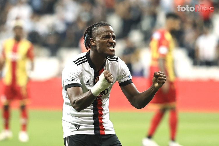 Son dakika spor haberleri: Beşiktaş'ta Michy Batshuayi Vinent Aboubakar'ı solladı! İşte o istatistik