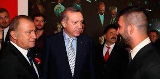 Cumhurbaşkanı Erdoğan'dan Terim ve Arda'ya destek