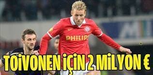Toivonen için 2 milyon euro