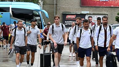 Trabzonspor Ruzomberok maçı için Slovakya'ya geldi!