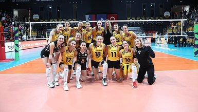 Vakıfbank ve Galatasaray evinde kazandı