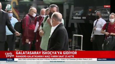 Galatasaray İskoçya'ya gitti