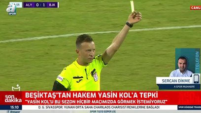 >Beşiktaş'tan çok sert Yasin Kol açıklaması!