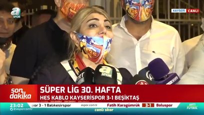 >Berna Gözbaşı: Süper Lig'de kalacağız