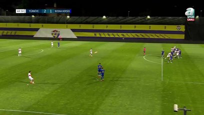 >GOL | Türkiye U21 2-1 Bosna Hersek U21