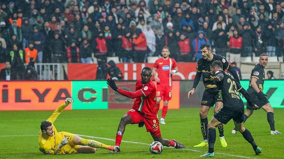 Amed SK evinde 3 puanı tek golle aldı!