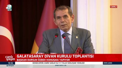 G.Saray Başkanı Dursun Özbek'den transfer açıklaması!