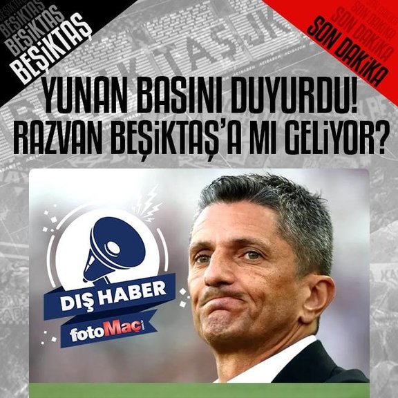 Yunan basını açıkladı! Razvan Lucescu Beşiktaş’a mı geliyor?